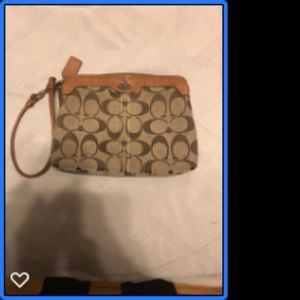 Small Coach Purse (4 x 7" approx)